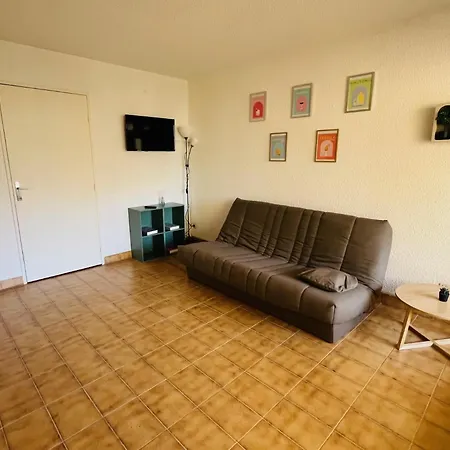 Appartamento T2 ,4 Couchages ,climatise ,terrace ,en Face D'aqualand ,plage Rochelongue