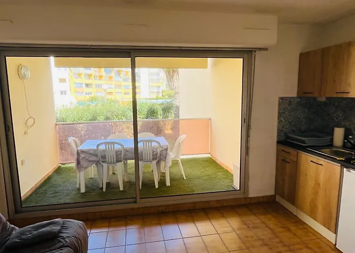 Апартаменты T2 ,4 Couchages ,climatise ,terrace ,en Face D'aqualand ,plage Rochelongue Агд